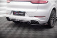 Maxton Design Rear Splitter (with vertical bars) Porsche Cayenne Coupe Mk3