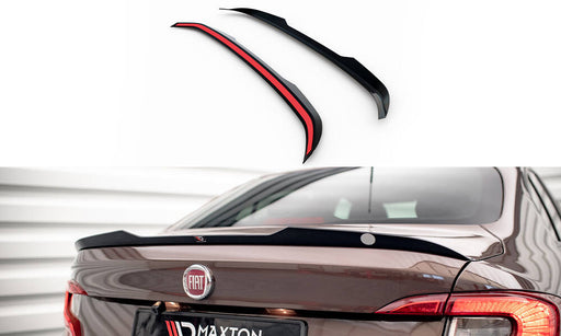 Maxton Design Spoiler Cap Fiat Tipo S Sedan Mk1