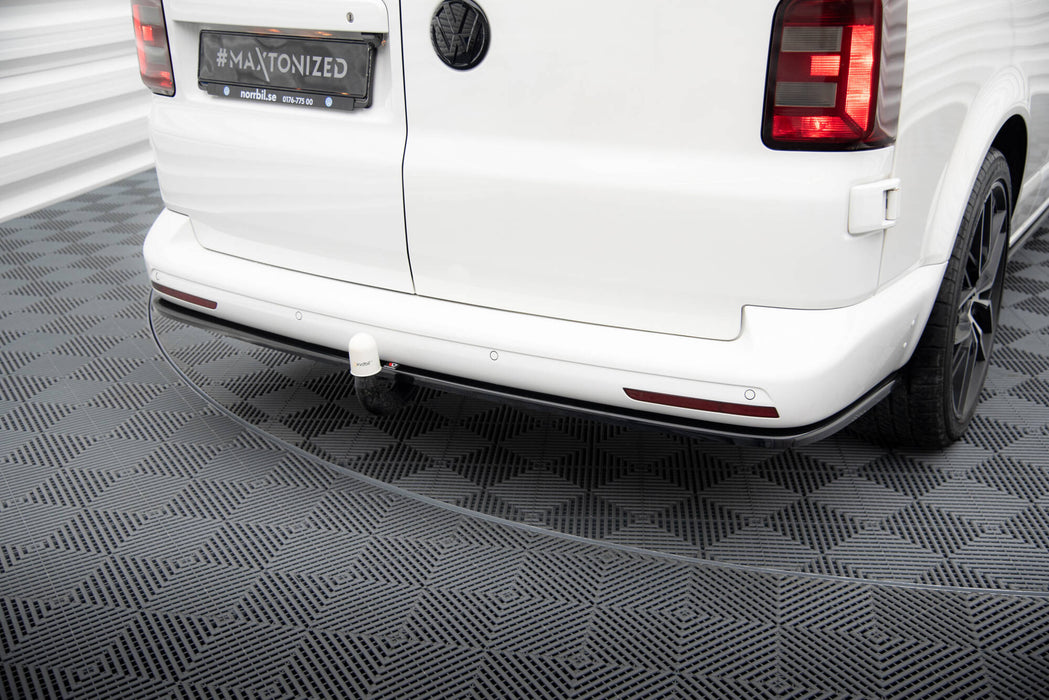 Maxton Design Rear Splitter Volkswagen T6 Long Facelift