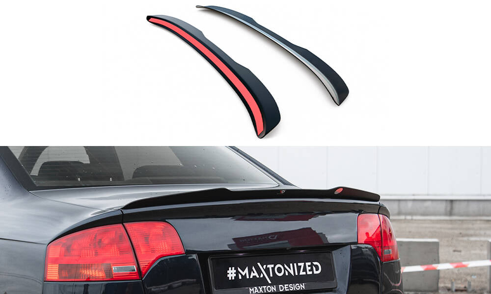 Maxton Design Spoiler Cap Audi RS4 Sedan B7