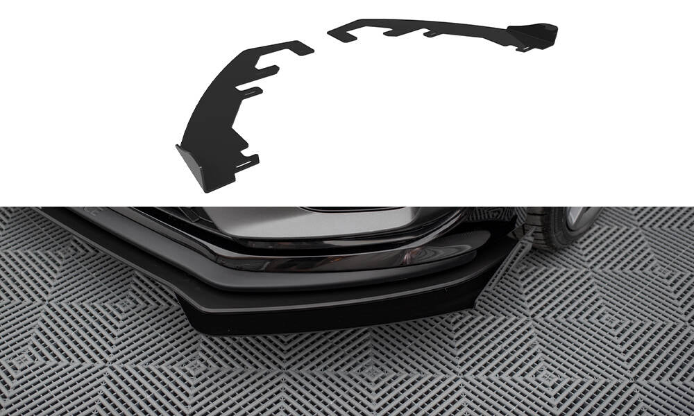 Maxton Design Front Flaps Ford Fiesta ST Mk8 Facelift