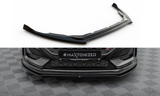 Maxton Design Front Splitter V.1 Ford Fiesta ST Mk8 Facelift