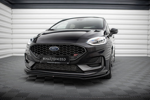 Maxton Design Front Splitter V.1 Ford Fiesta ST Mk8 Facelift