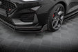 Maxton Design Front Splitter V.4 + Flaps Ford Fiesta ST Mk8 Facelift