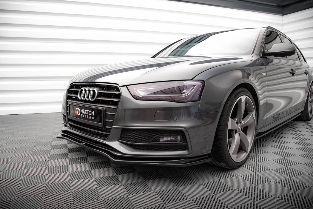 Maxton Design Front Splitter V.4 Audi A4 S-Line / S4 B8 Facelift