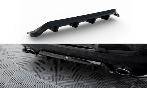 Maxton Design Rear Splitter (with vertical bars) Chrysler 300 Mk2