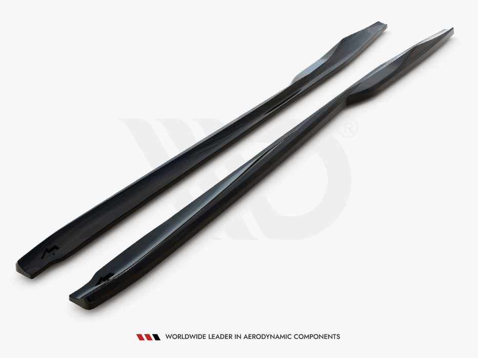 Maxton Design Side Skirts Diffusers for Nissan GTR R35 Facelift