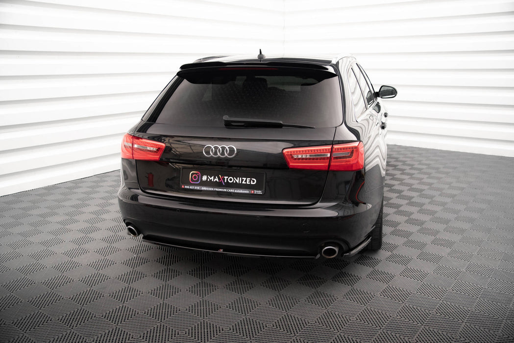 Maxton Design Rear Side Splitters V.2 Audi A6 Avant C7