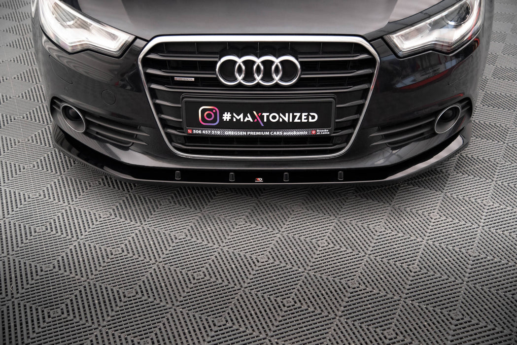 Maxton Design Front Splitter V.3 Audi A6 C7