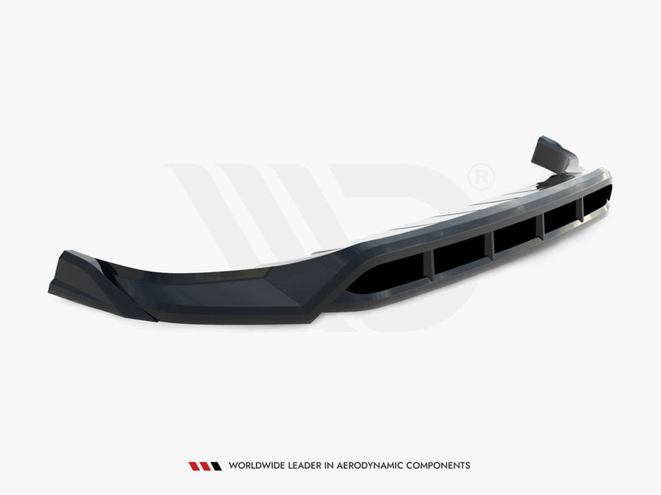 Maxton Design Front Splitter for Porsche Cayenne SUV / Coupe Mk3 Facelift Sport Design