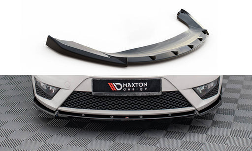 Maxton Design Front Splitter V.2 Seat Ibiza FR SC Mk4 Facelift