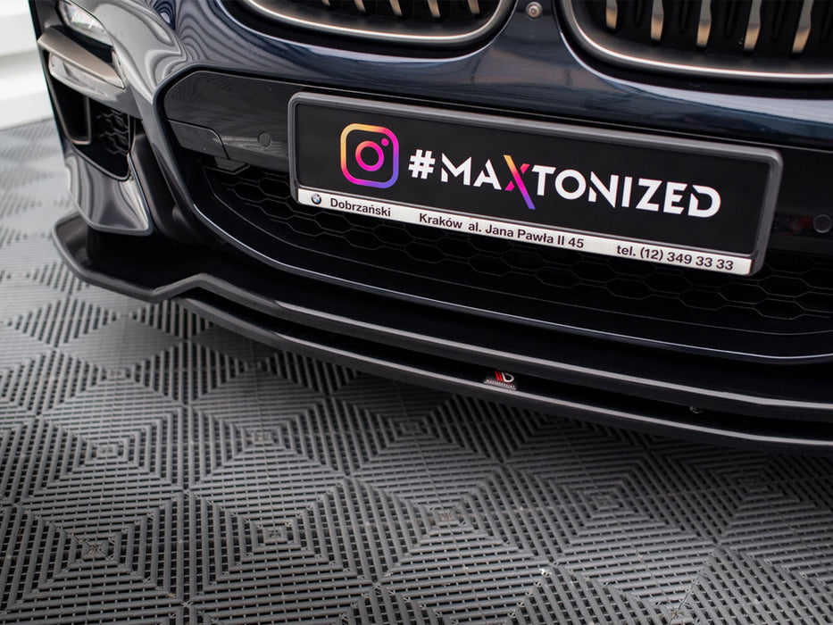 Maxton Design Front Splitter for BMW X4 M-Pack G02