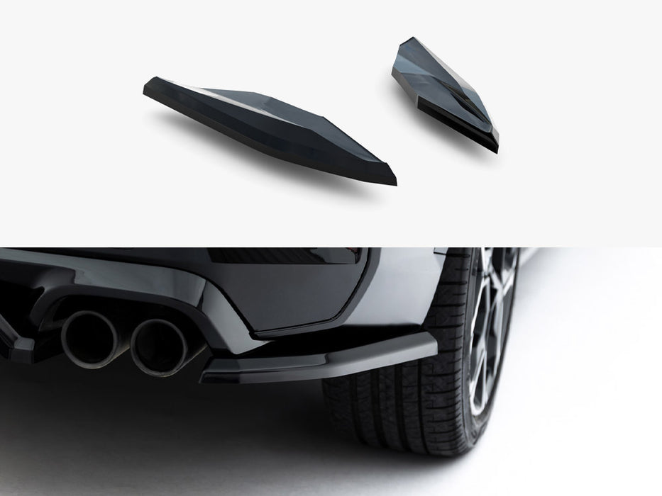 Rear Side Splitters BMW X1 M35i U11