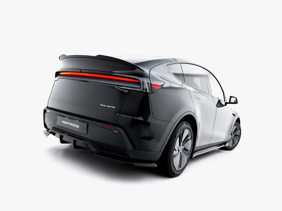Rear Splitter (Vertical Bars) Tesla Model Y Premium Mk1 Facelift