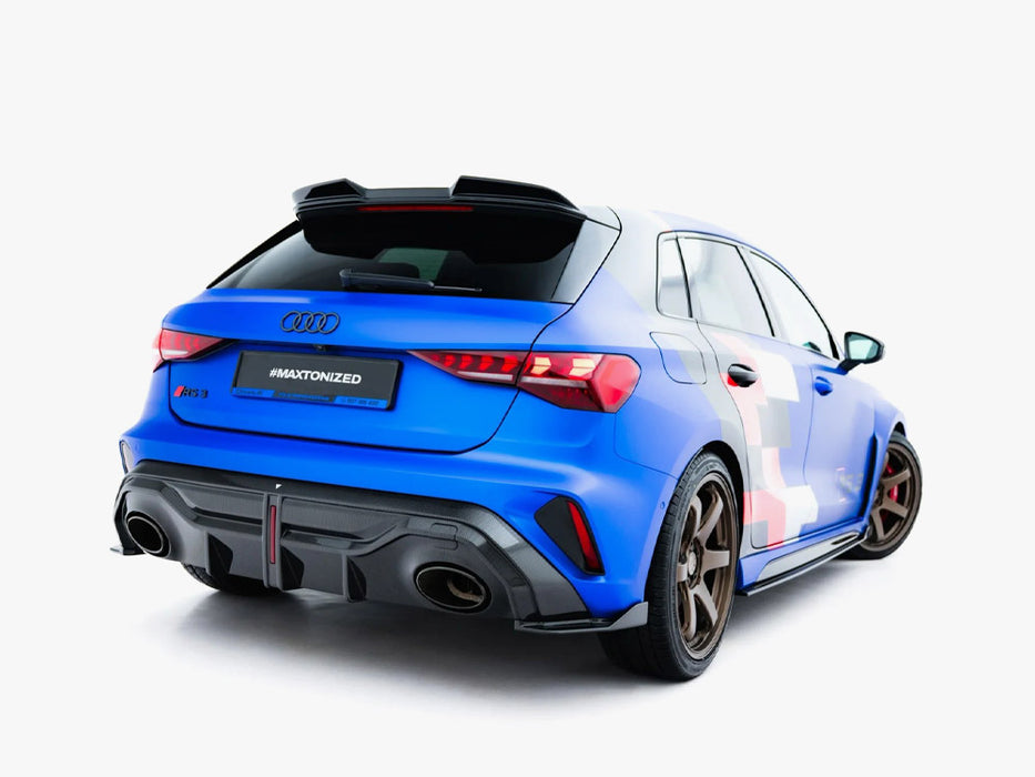 Prepreg Carbon Fiber Rear Diffuser Audi RS3 Sedan / Sportback 8Y Facelift