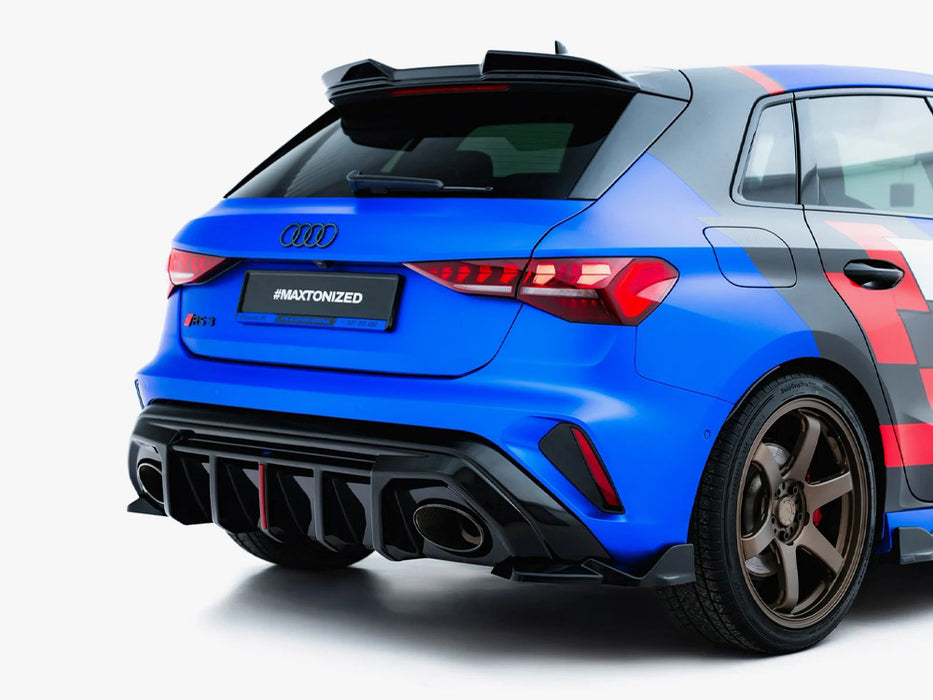 Rear Side Splitters V.2 Audi RS3 Sportback 8Y Facelift