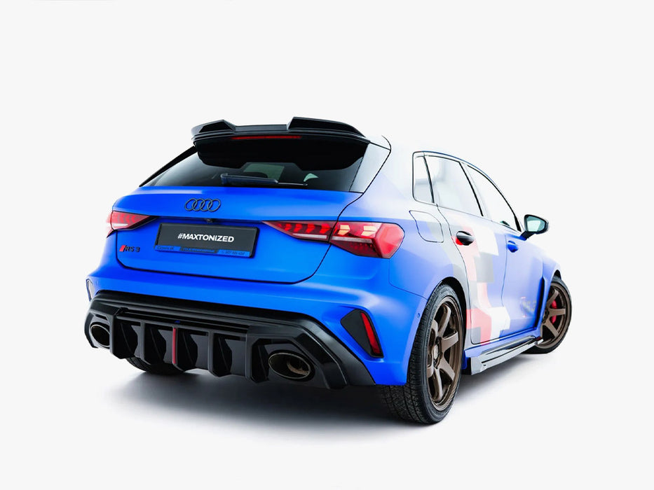 Rear Valance Audi RS3 8Y Sportback 8Y Facelift (Version with original reflector)