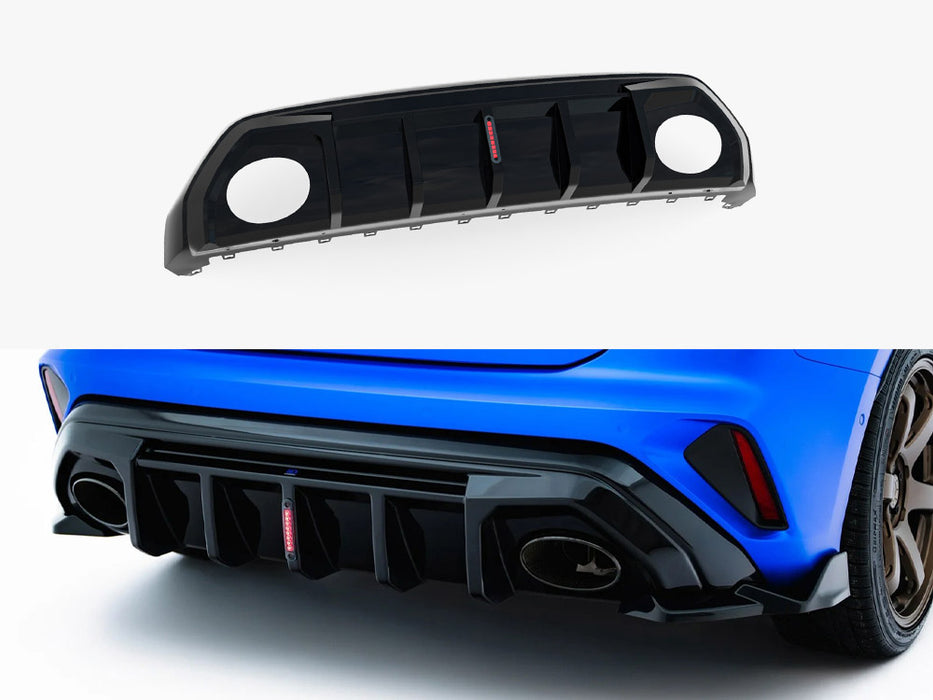 Rear Valance Audi RS3 8Y Sportback 8Y Facelift (Version with original reflector)