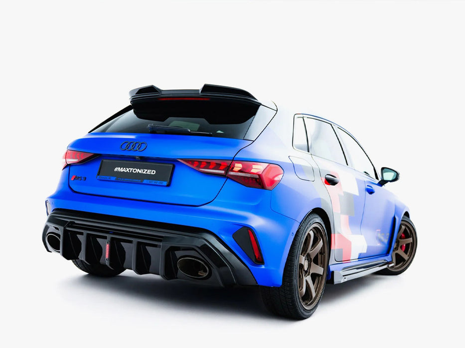 Rear Valance Audi RS3 8Y Sportback 8Y Facelift (Version with original reflector)