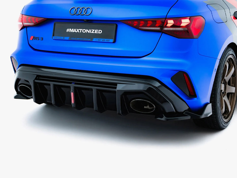 Rear Valance Audi RS3 8Y Sportback 8Y Facelift (Version with original reflector)