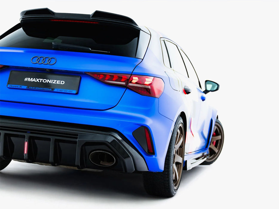 Rear Valance Audi RS3 8Y Sportback 8Y Facelift (Version with original reflector)