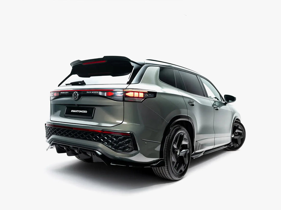 Maxton Design Rear Splitter (Vertical Bars) Volkswagen Tayron R-Line Mk1