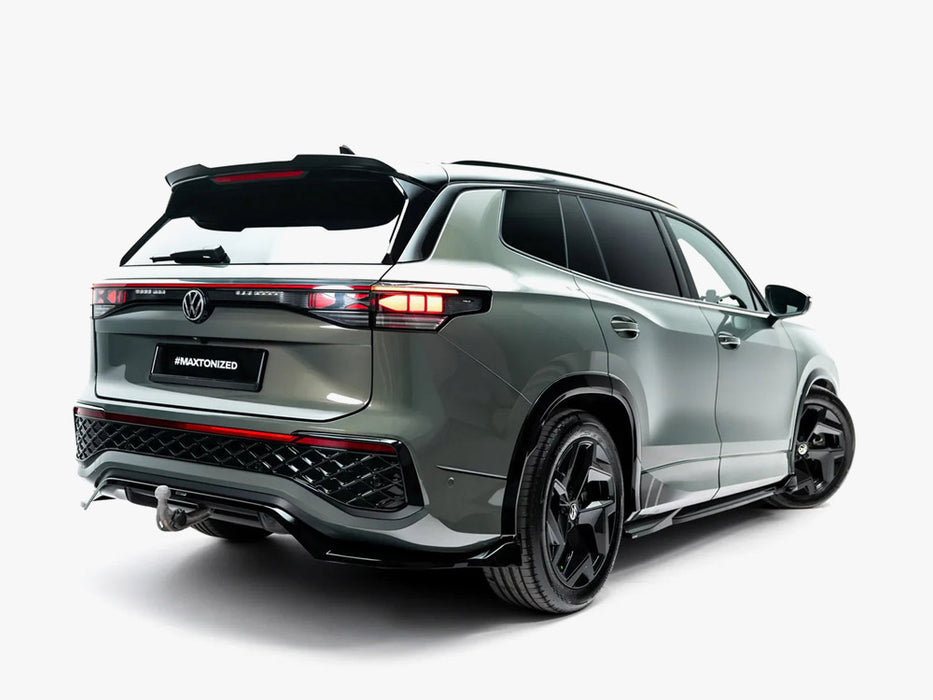 Maxton Design Rear Splitter (Vertical Bars) Volkswagen Tayron R-Line Mk1