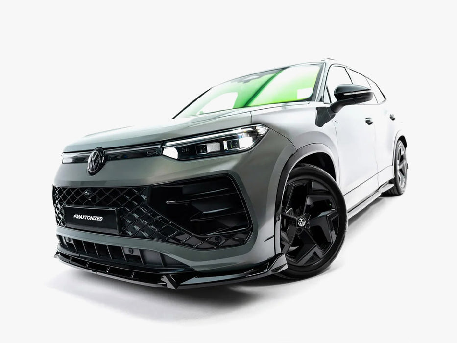 Maxton Design Front Splitter V.2 Volkswagen Tayron R-Line Mk1