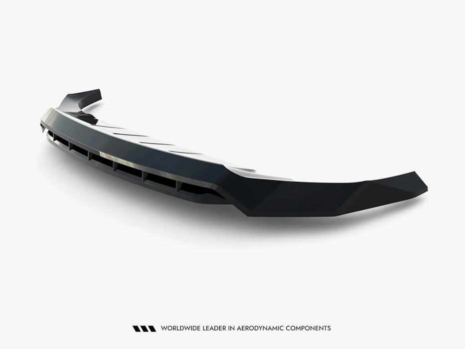 Maxton Design Front Splitter Porsche Cayenne GTS / Turbo Sport Pack / Turbo E-Hybrid GT Pack Coupe Mk3 Facelift