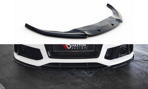 Maxton Design Front Splitter V.4 Audi RS7 C7 Facelift