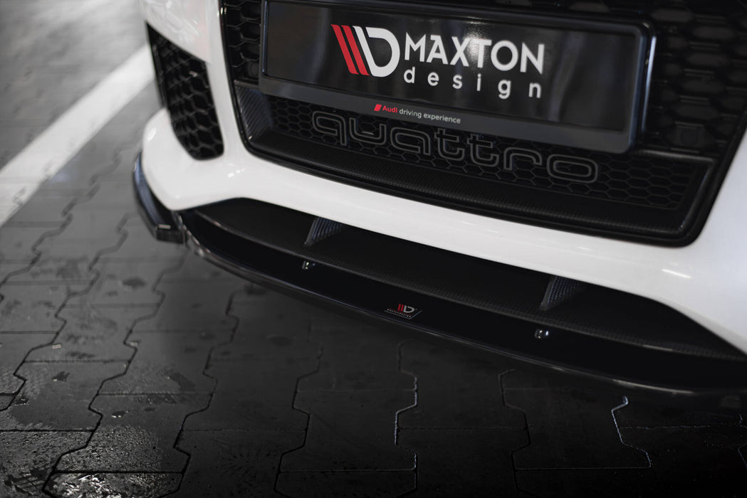 Maxton Design Front Splitter V.4 Audi RS7 C7 Facelift