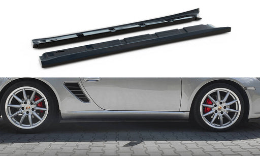 Maxton Design Side Skirts Diffusers Porsche Boxster 987