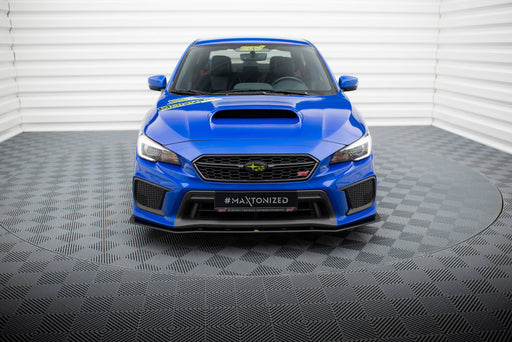 Maxton Design Street Pro Front Splitter Subaru WRX STI Mk1 Facelift