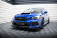 Maxton Design Street Pro Front Splitter + Flaps Subaru WRX STI Mk1 Facelift