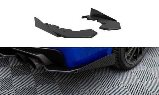 Maxton Design Street Pro Rear Side Splitters + Flaps Subaru WRX STI Mk1