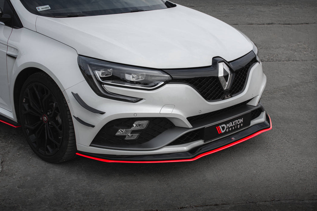 Maxton Design Front Splitter V.3 Renault Megane RS Mk4