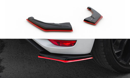 Maxton Design Rear Side Splitters V.2 Renault Megane RS Mk4