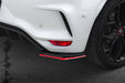 Maxton Design Rear Side Splitters V.2 Renault Megane RS Mk4