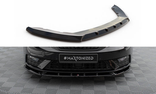 Maxton Design Front Splitter V.1 Seat Leon Mk3 Facelift