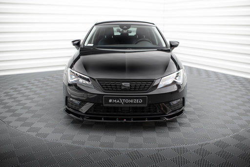 Maxton Design Front Splitter V.1 Seat Leon Mk3 Facelift