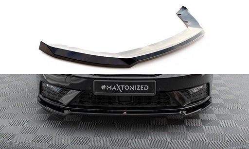 Maxton Design Front Splitter V.2 Seat Leon Mk3 Facelift