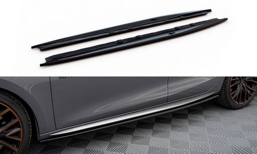 Maxton Design Side Skirts Diffusers Cupra Leon Aero Mk1