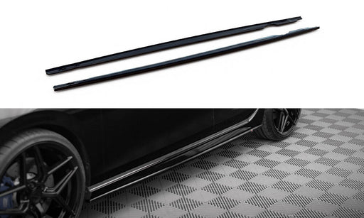 Maxton Design Side Skirts Diffusers V.3 Volkswagen Golf R Mk8