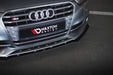 Maxton Design Street Pro Front Splitter Audi S3 / A3 S-Line Sedan 8V