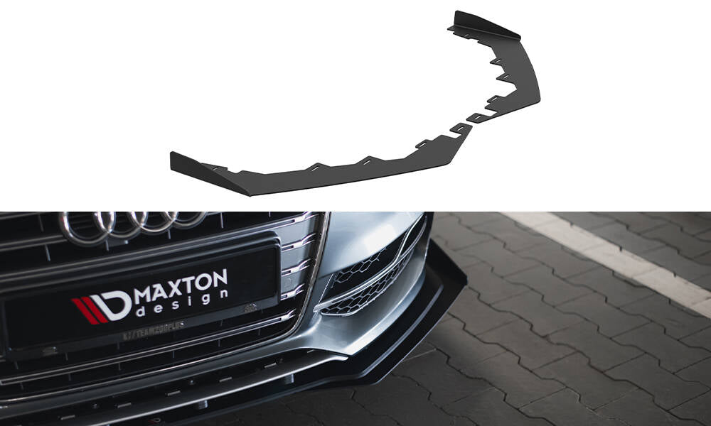 Maxton Design Front Flaps Audi S3 / A3 S-Line Sedan 8V