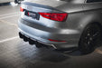 Maxton Design Street Pro Rear Diffuser Audi S3 Sedan 8V