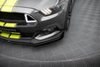 Maxton Design Street Pro Front Splitter + Flaps Ford Mustang GT Mk6