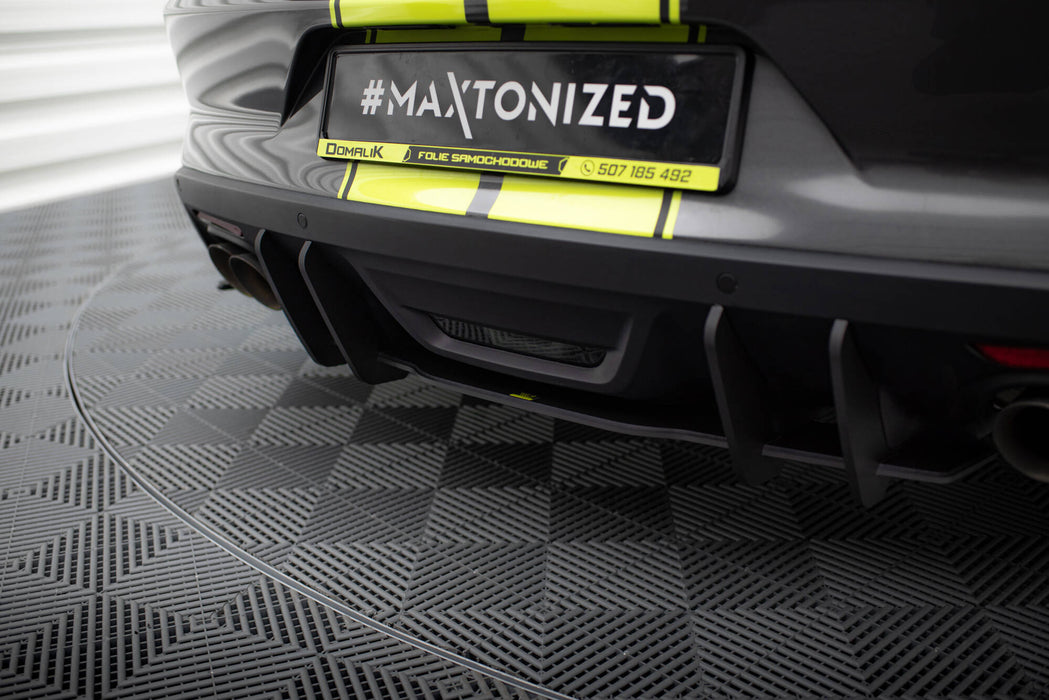 Maxton Design Street Pro Rear Diffuser Ford Mustang GT Mk6 Roush Performance