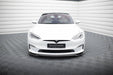 Maxton Design Front Splitter V.2 Tesla Model S Plaid Mk1 Facelift