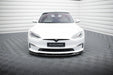 Maxton Design Front Splitter V.3 Tesla Model S Plaid Mk1 Facelift